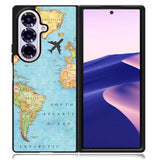World Map Samsung Galaxy Z Fold 7 Case OV9733