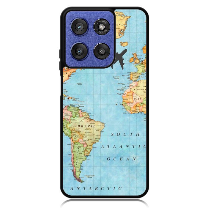 World Map Motorola Moto G Stylus 5G 2025 Case OV9733