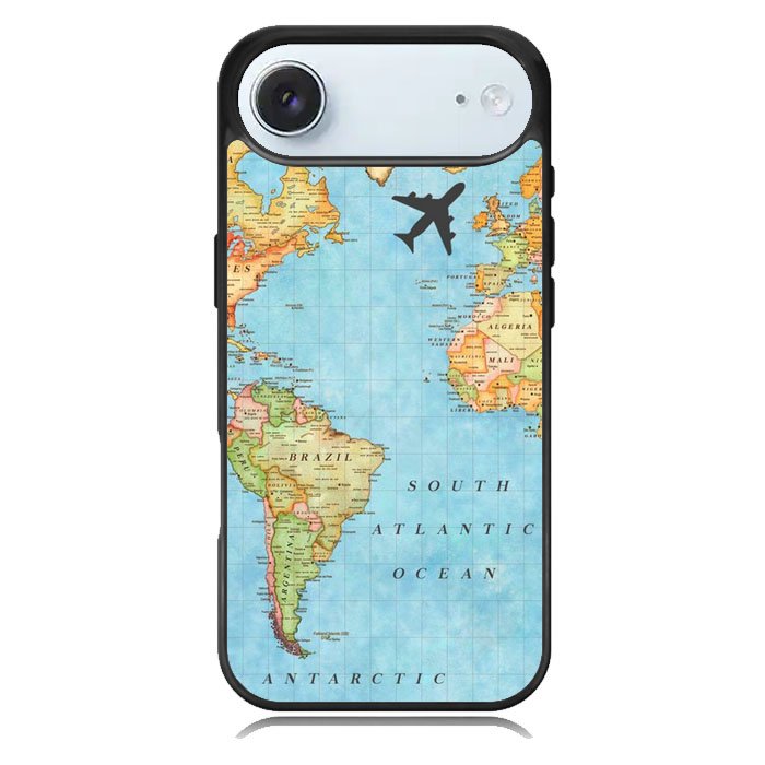 World Map iPhone 17 Air Case OV9733