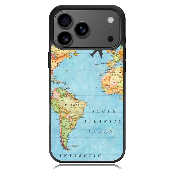 World Map Samsung Galaxy S26 Case OV9733