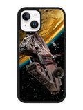 millennium falcon iPhone 14 Plus Case QC9745