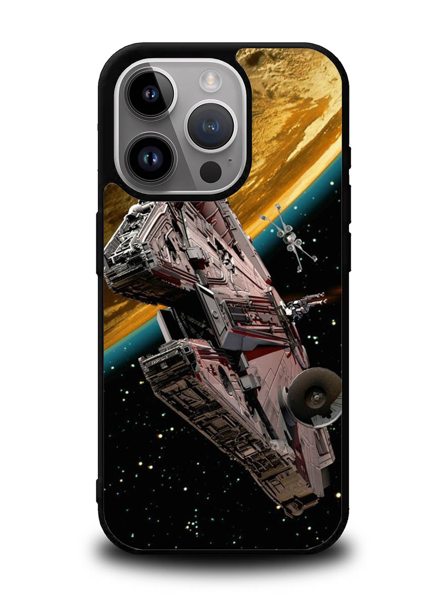 millennium falcon iPhone 16 Pro Max Case QC9745
