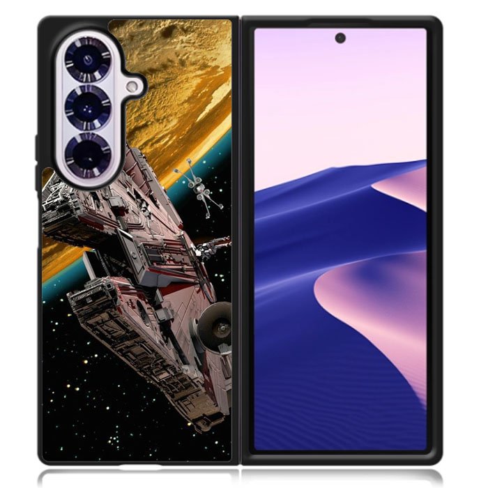 millennium falcon Samsung Galaxy Z Fold 7 Case OV9745