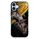 millennium falcon iPhone 16 Case QC9745