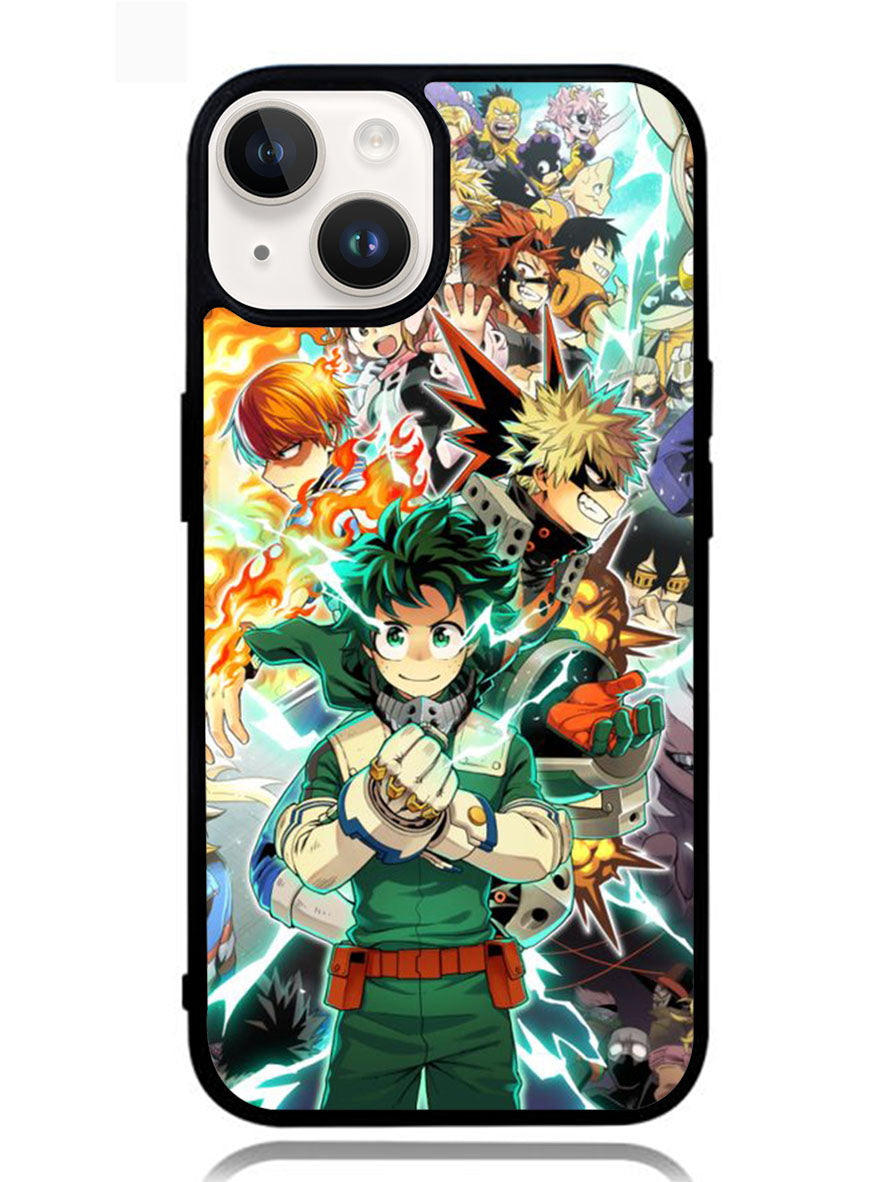 my hero academia iPhone 14 Plus Case