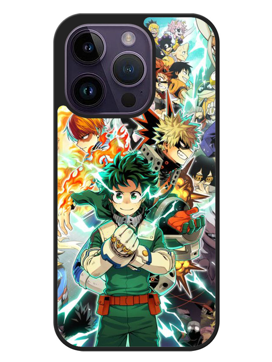 my hero academia iPhone 14 Pro Max Case