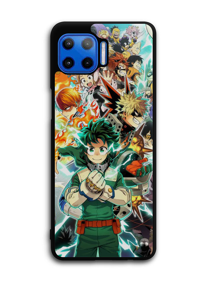 my hero academia Motorola Moto One 5G Case , Moto One 5G UW Case , Moto G 5G Plus Case