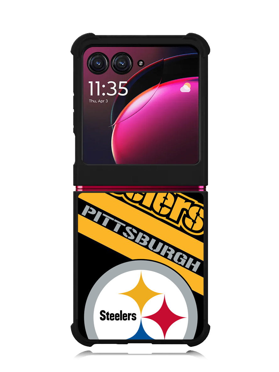 Pittsburgh Steelers Motorola Moto Razr Plus 2023 , Moto Razr+ 2023 Case OV9757
