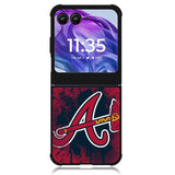 atlanta braves 4th Motorola Moto Razr Plus 2024 , Moto Razr+ 2024 Case
