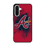 atlanta braves 4th Samsung Galaxy A36 Case OV6258
