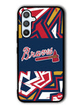 atlanta braves Samsung Galaxy A14 5G Case QC9651