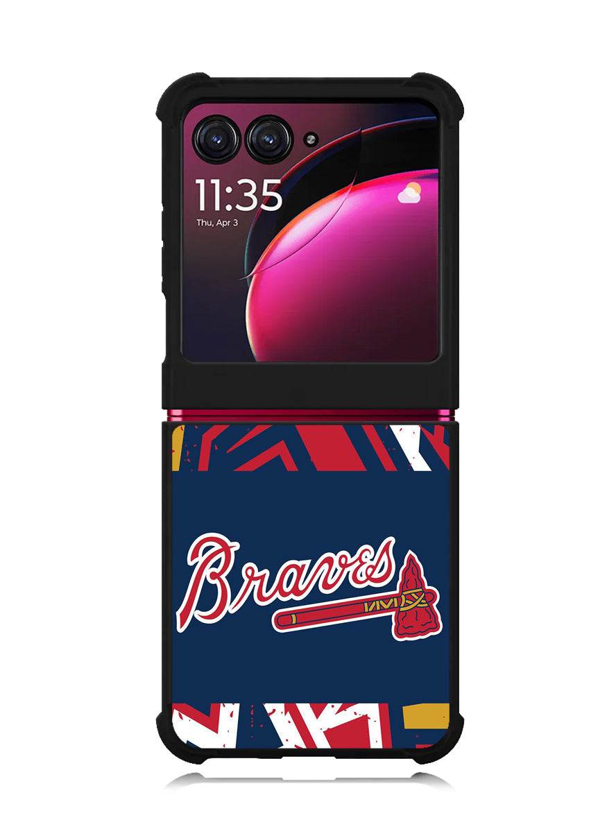atlanta braves Motorola Moto Razr Plus 2023 , Moto Razr+ 2023 Case OV9651