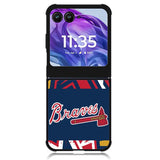 atlanta braves Motorola Moto Razr Plus 2024 , Moto Razr+ 2024 Case OV9651