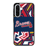 atlanta braves Samsung Galaxy A56 5G Case RC9651
