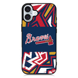 atlanta braves iPhone 16 Plus Case QC9651