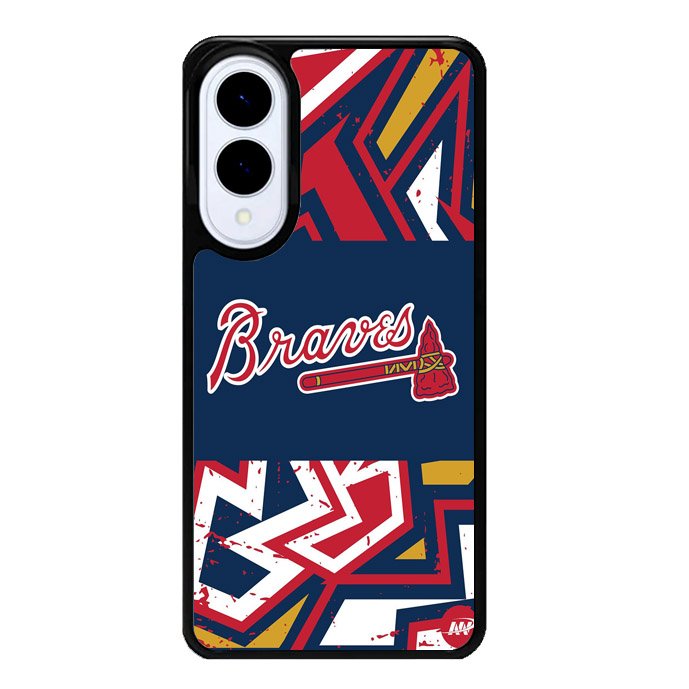 atlanta braves Samsung Galaxy S25 Edge 5G Case OV9651