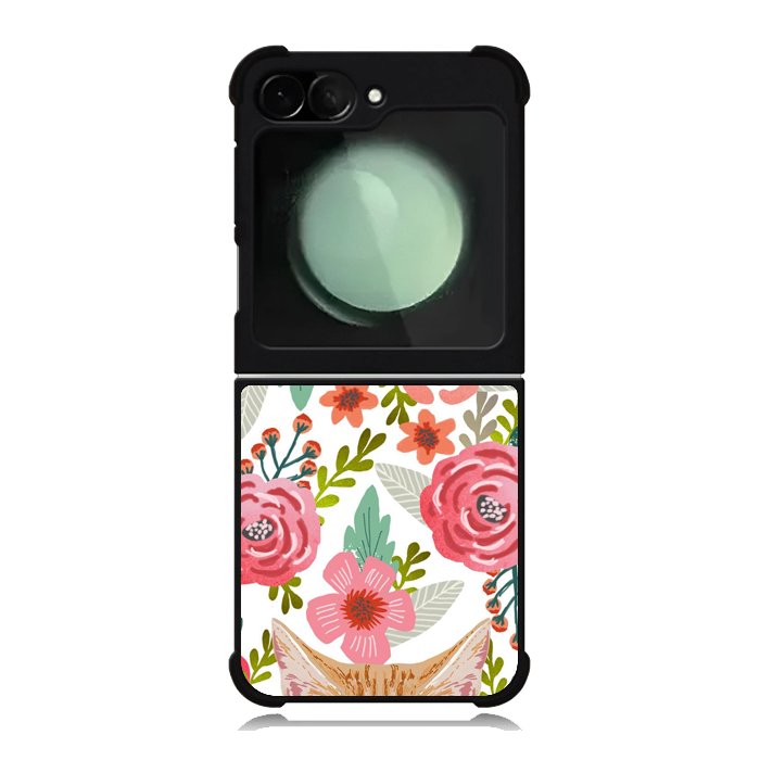 Cat flowers Samsung Galaxy Z Flip 6 5G 2024 Case OV9775