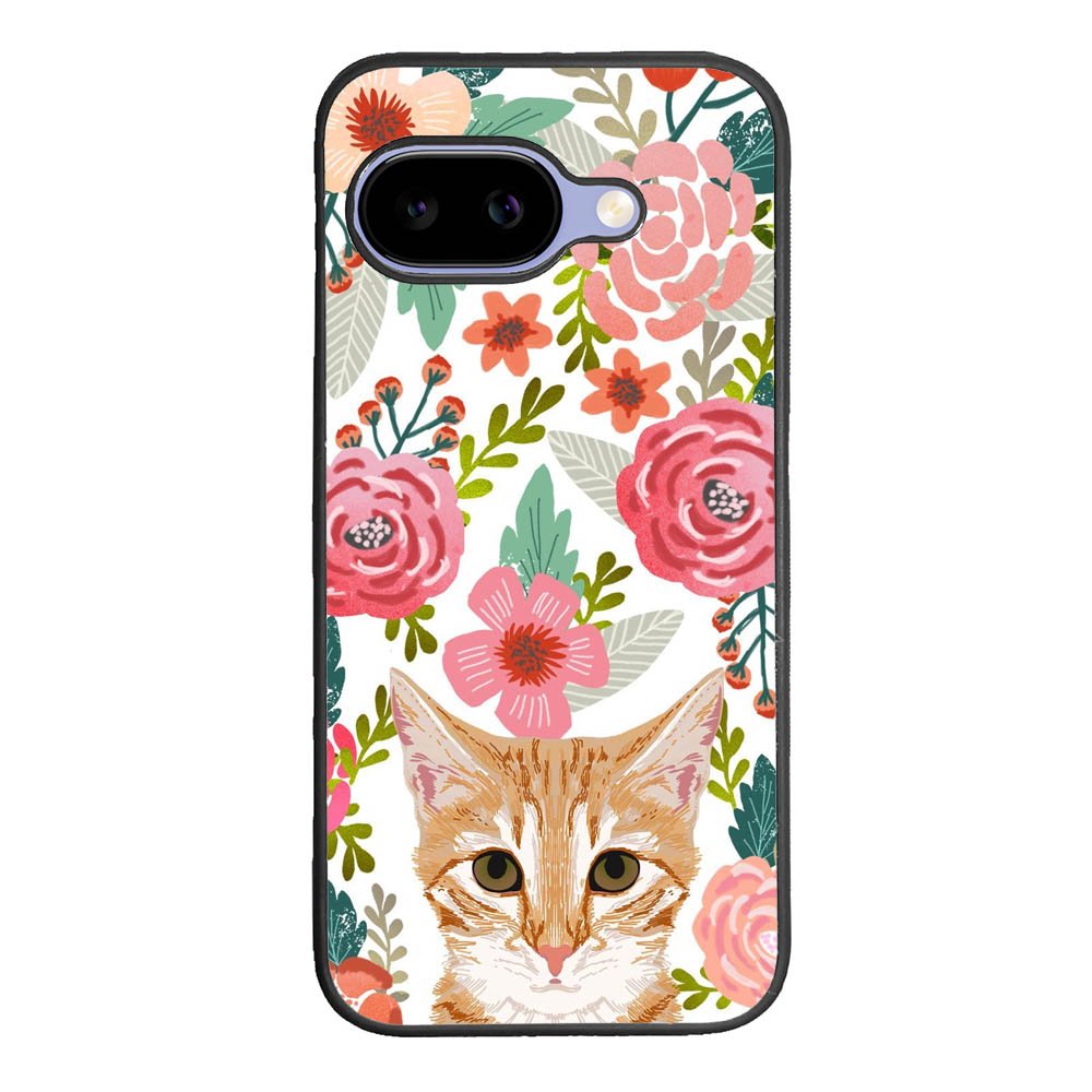 Cat flowers Google Pixel 10A Case OV9775
