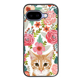 Cat flowers Google Pixel 10A Case OV9775