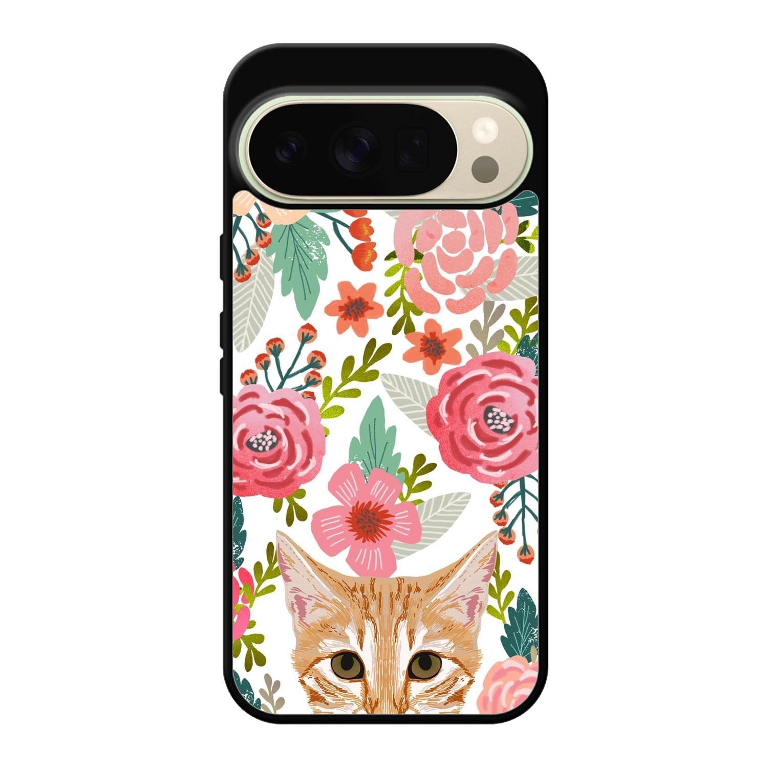 Cat flowers Google Pixel 10 Pro Case OV9775