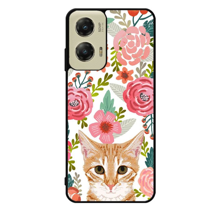 Cat flowers Motorola Moto G Stylus 5G 2024 Case OV9775