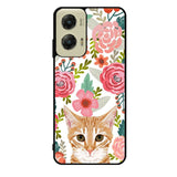 Cat flowers Motorola Moto G Stylus 5G 2024 Case OV9775