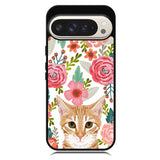 Cat flowers Google Pixel 10 Pro XL Case RC9775