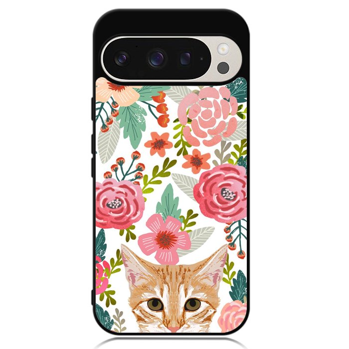 Cat flowers Google Pixel 9 Pro XL Case OV9775