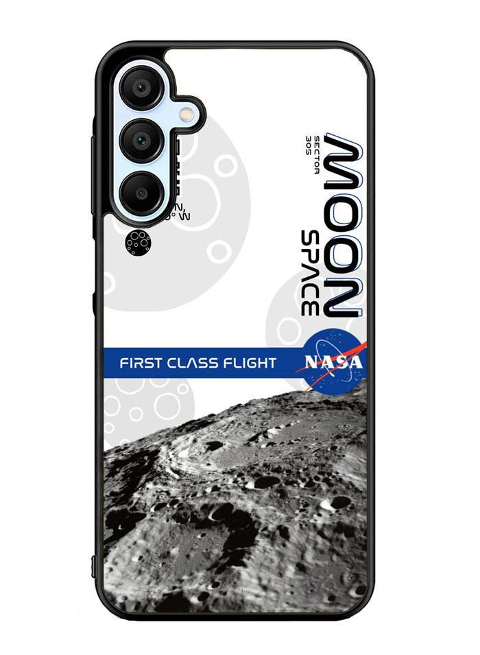 Nasa flight ticket Samsung Galaxy A35 5G Case OV9666