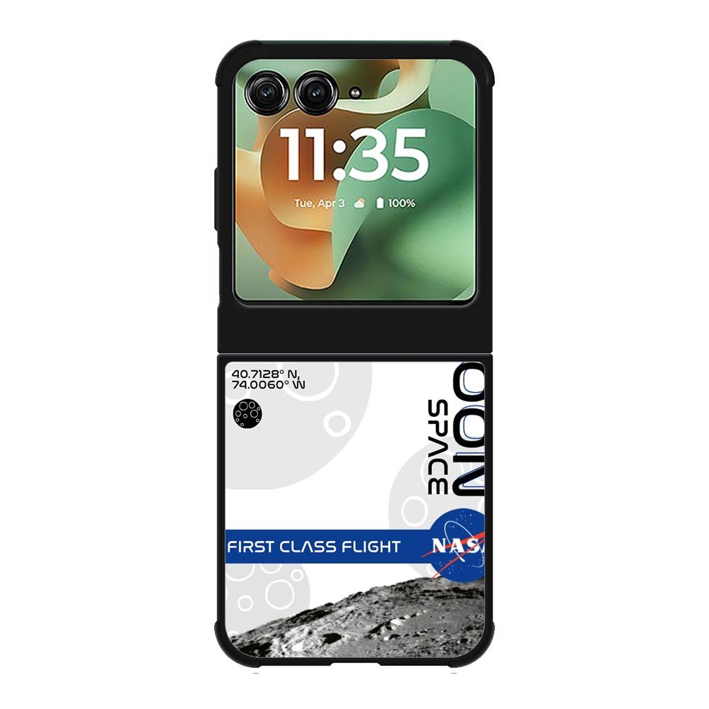Nasa flight ticket Motorola Moto RAZR 2025 Case OV9666