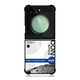 Nasa flight ticket Samsung Galaxy Z Flip 6 5G 2024 Case OV9666