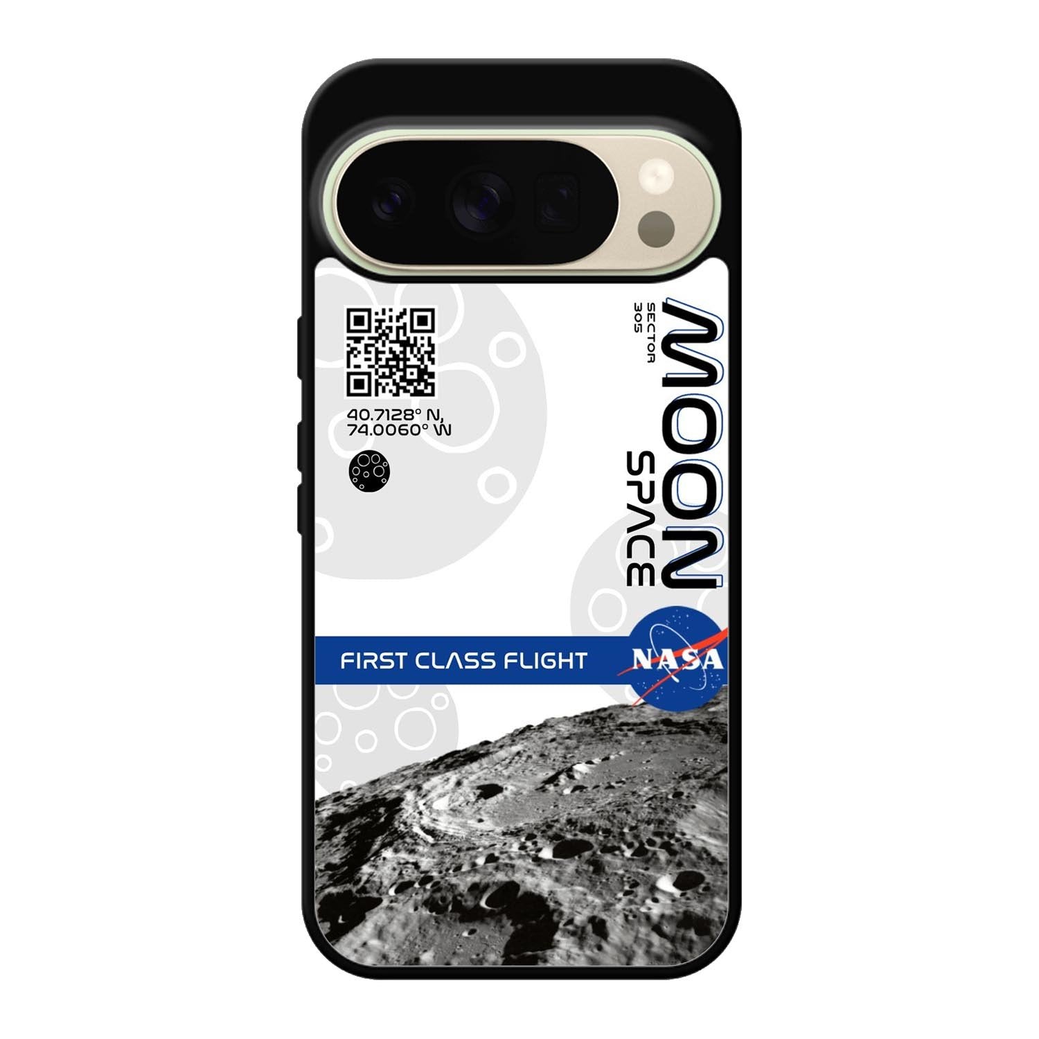 Nasa flight ticket Google Pixel 10 Pro Case OV9666