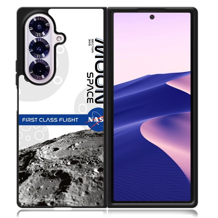 Nasa flight ticket Samsung Galaxy Z Fold 7 Case OV9666