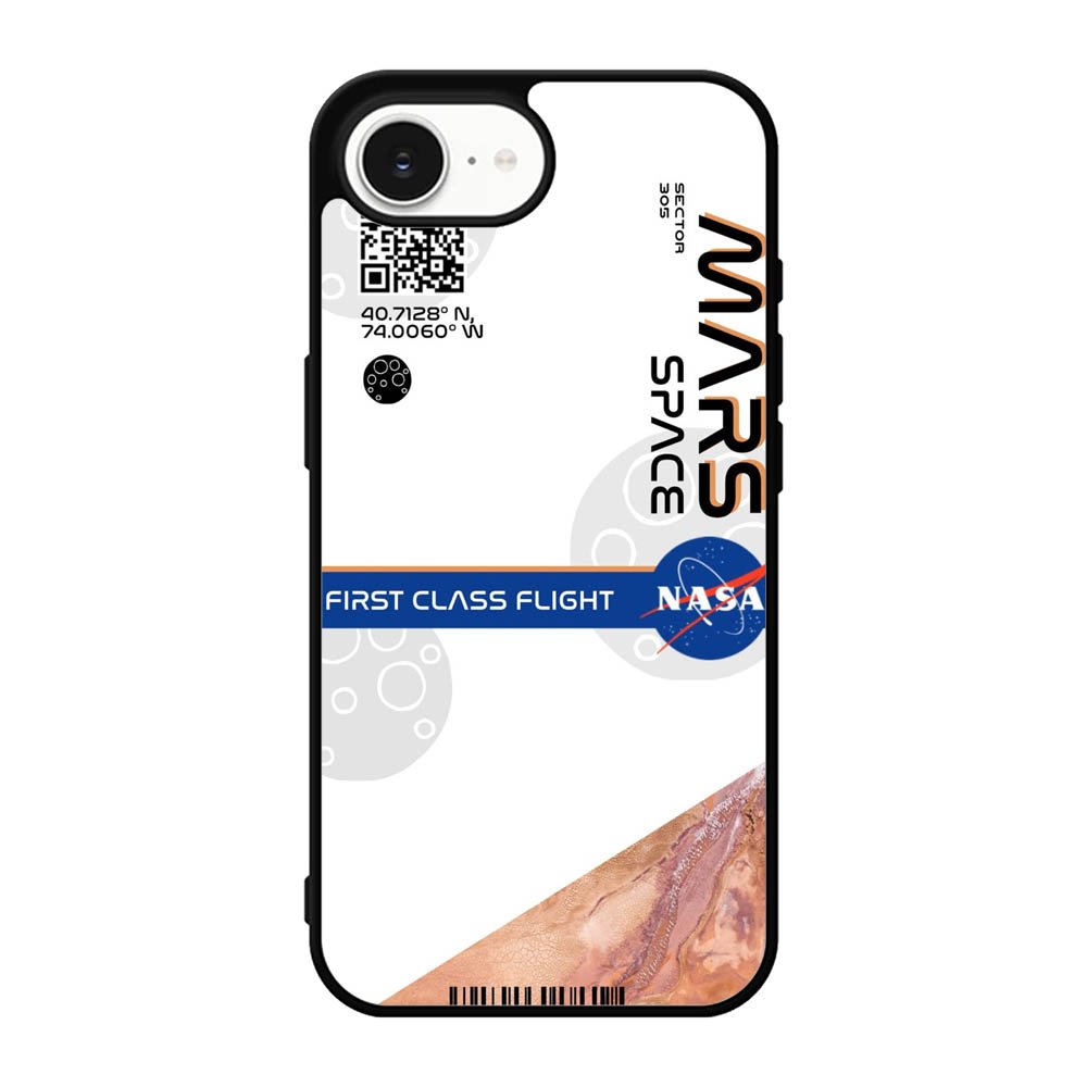 Nasa Mars flight ticket iPhone 17e Case OV9665