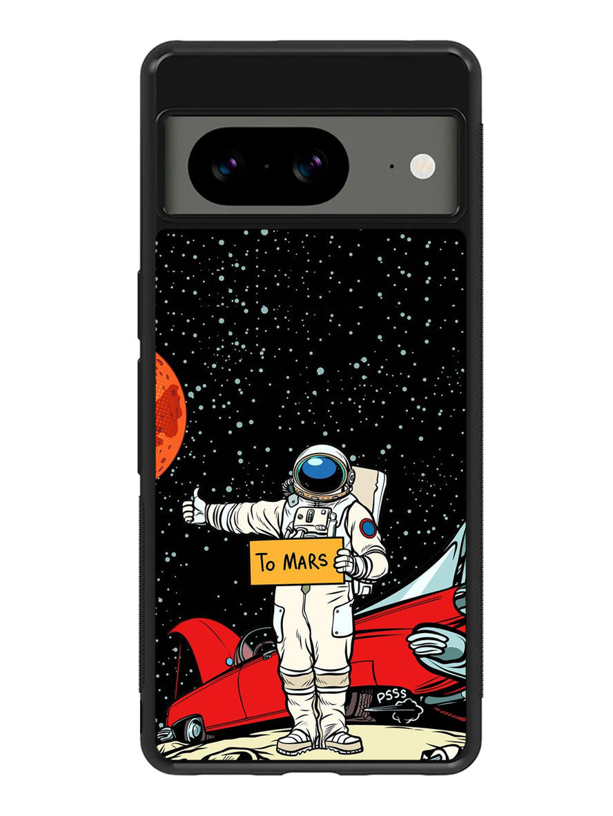 astronaut to mars Google Pixel 8A Case QC9664