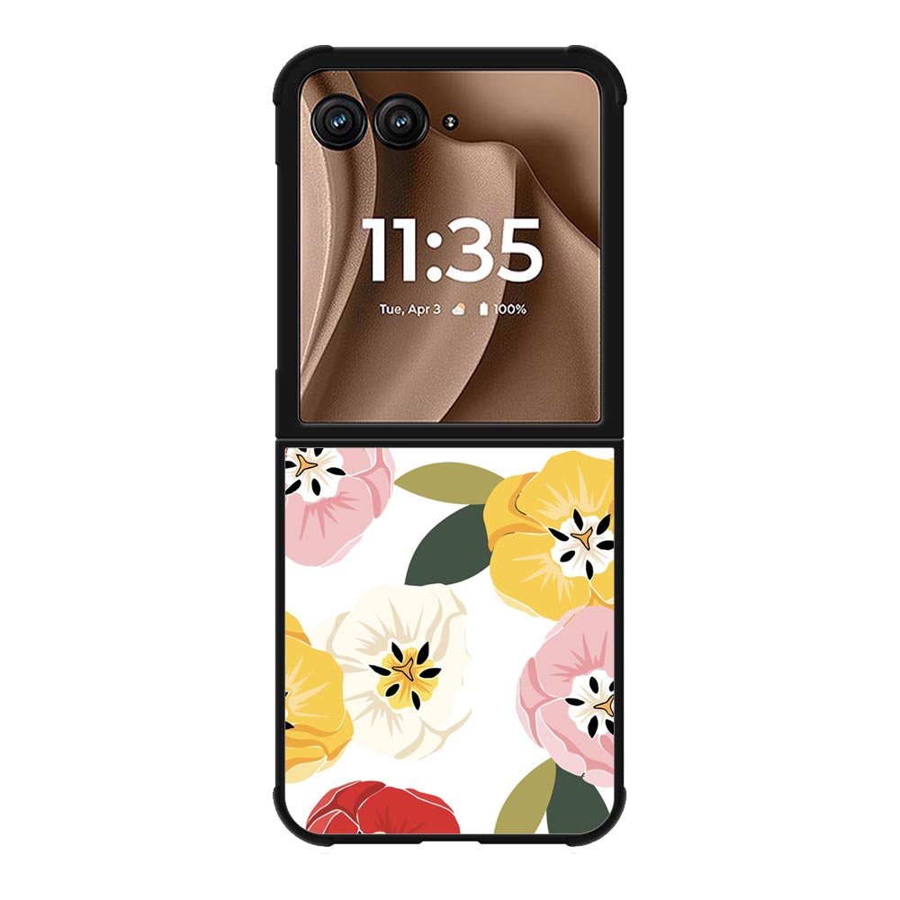 Floral Motorola Moto RAZR Plus 2025 Case OV9662