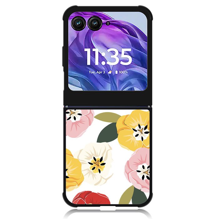 Floral Motorola Moto Razr Plus 2024 , Moto Razr+ 2024 Case OV9662
