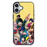 Boku No Hero Academia iPhone 16 Plus Case QC9656