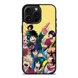 Boku No Hero Academia iPhone 16 Pro Max Case OV9656