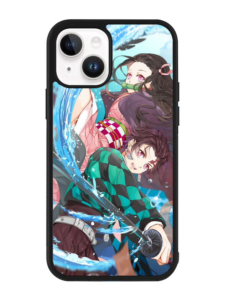 tanjiro kamado iPhone 14 Plus Case QC9655