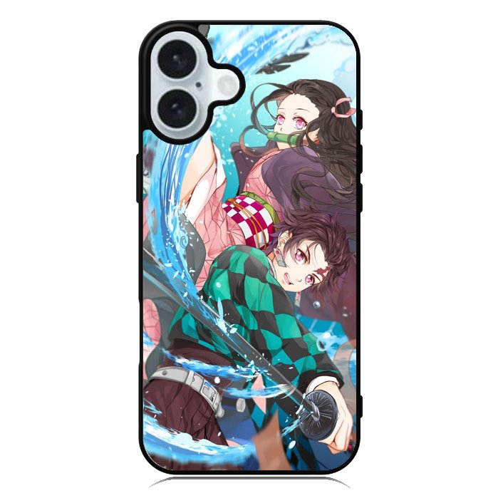 tanjiro kamado iPhone 16 Case QC9655