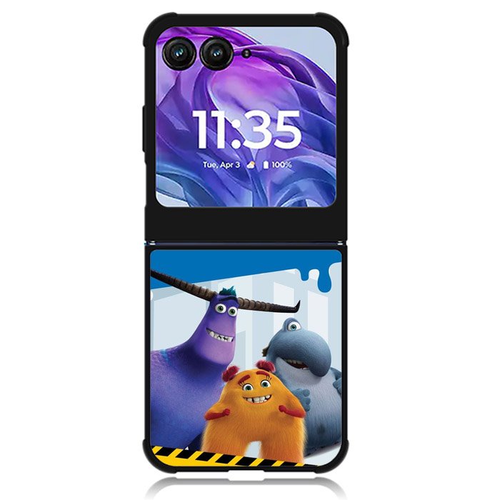 monsters at work Motorola Moto Razr Plus 2024 , Moto Razr+ 2024 Case OV9643