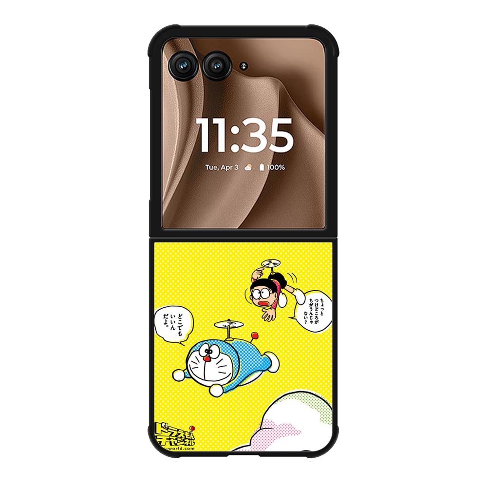 Doraemon Motorola Moto RAZR Plus 2025 Case OV9645