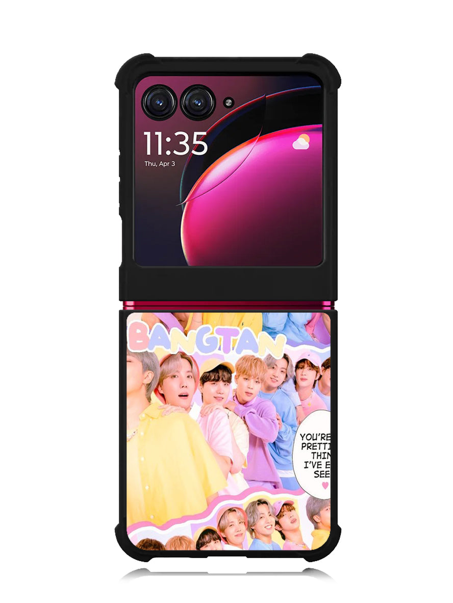 BTS Bangtat Motorola Moto Razr Plus 2023 , Moto Razr+ 2023 Case OV8691