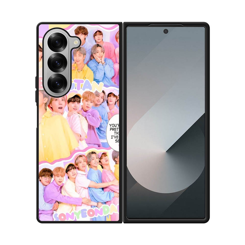 BTS Bangtat Samsung Galaxy Z Fold 7 5G Case QC8691