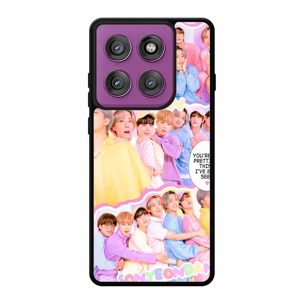 BTS Bangtat Motorola Moto Edge 60 Pro Case QC8691