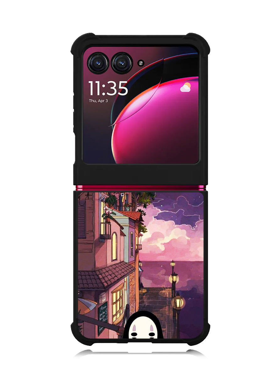studio ghibli no face mask Motorola Moto Razr Plus 2023 , Moto Razr+ 2023 Case OV8692