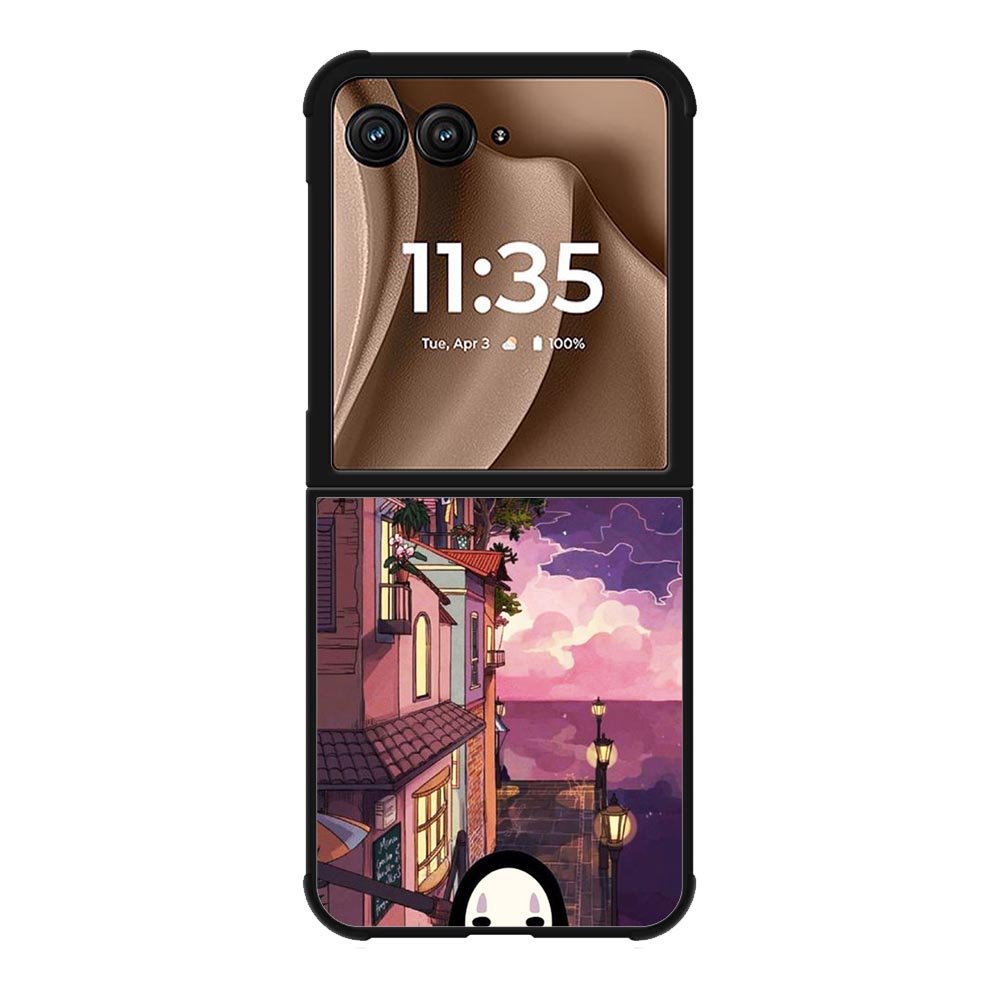 studio ghibli no face mask Motorola Moto RAZR Plus 2025 Case OV8692