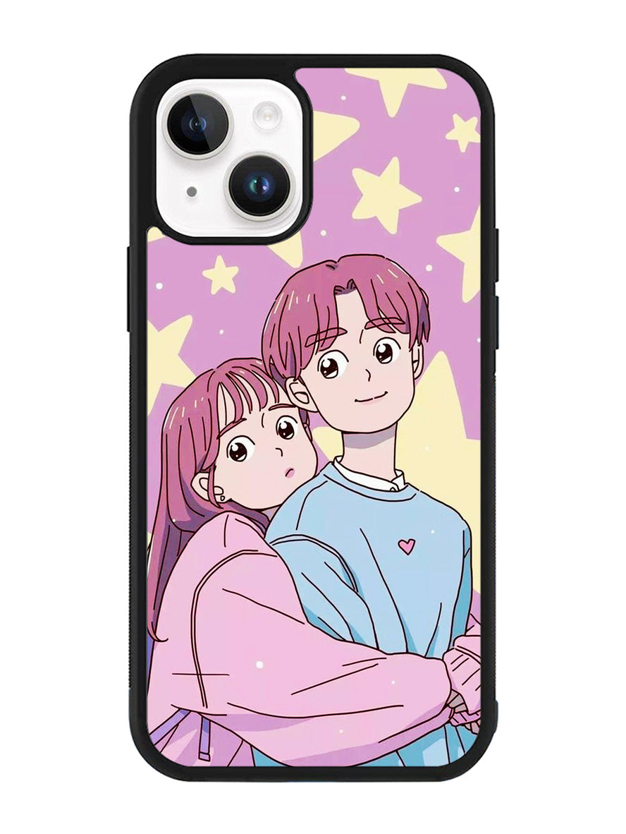 love in draw iPhone 14 Plus Case QC8697