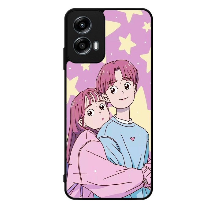 love in draw Motorola Moto G Play 2024 Case OV8697